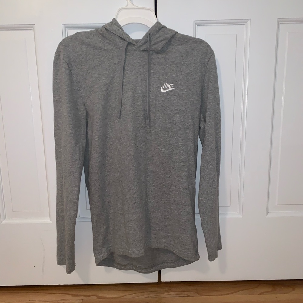 NIKE gray hoodie